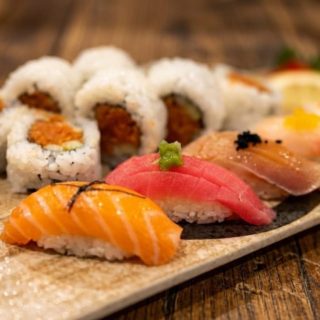 Sushi Combination Lunch.