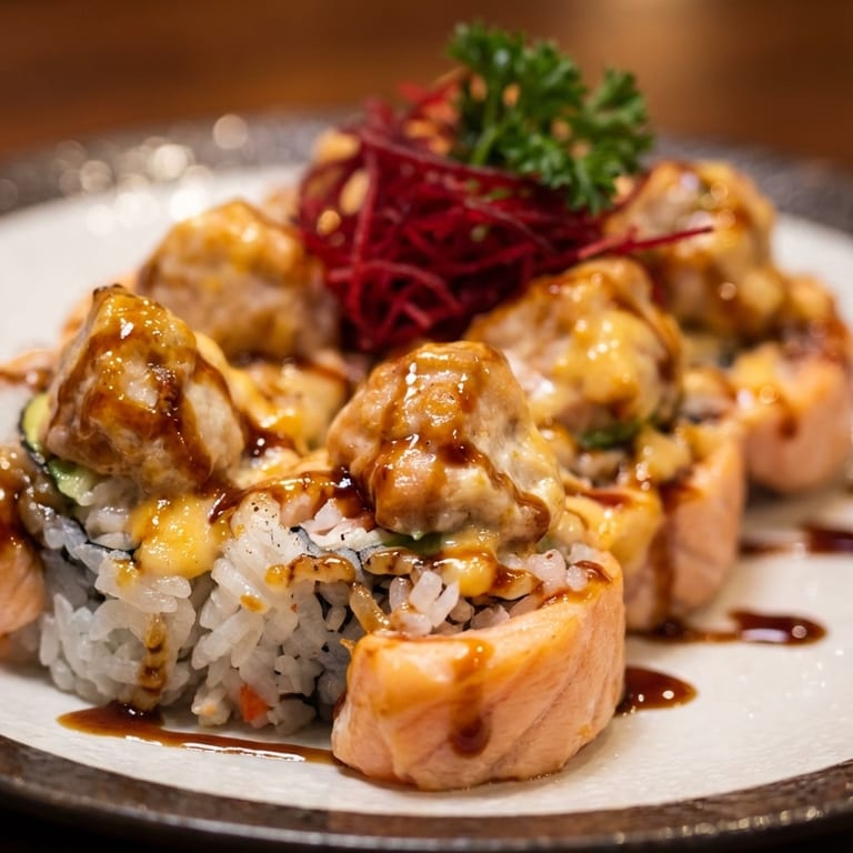 Delicious Volcano Roll Experience